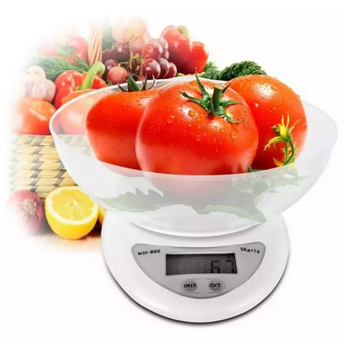 Balanza Pesa Digital Cocina con Bandeja